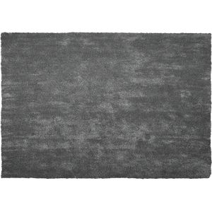 DEMRE - Shaggy vloerkleed - Donkergrijs - 160 x 230 cm - Polyester