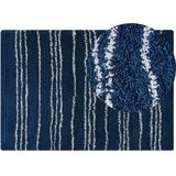 TASHIR - Shaggy tapijt - Blauw - 160 x 230 cm - Polypropyleen