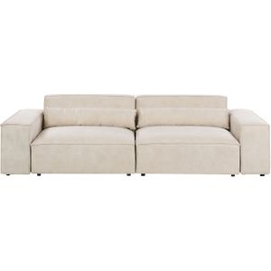 Tweezitsbank modulaire bank fluweel sofa gestoffeerd fluweel velvet zwarte poten modern woonkamer