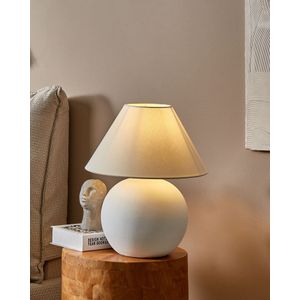 LIMIA - Tafellamp - Wit - Keramiek