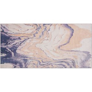 GEBZE - Laagpolig vloerkleed - Multicolor - 80 x 150 cm - Polyester