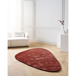 TANDO - Vloerkleed - Donkerrood - 160 x 230 cm - Viscose