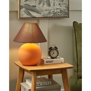 LIMIA - Tafellamp - Oranje - Keramiek