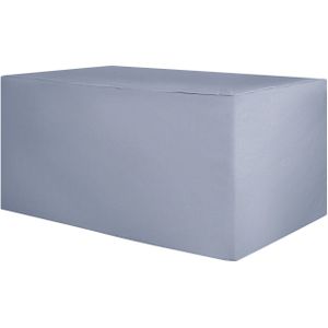Regenhoes grijs 169 x 88 x 83 cm polyester met PVC-coating voor kussenbox rechthoekig modern