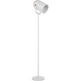 Staande lamp wit 156 cm metalen klokvormige elegante moderne retro Stijl