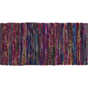 BARTIN - Laagpolig Vloerkleed - Multicolor - 80 X 150 cm - Polyester
