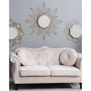 MILLY - Wandspiegel - Goud - Metaal