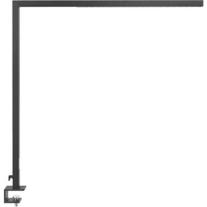 Bureaulamp LED lamp zwart metaal 120 cm aluminium met klem dimbaar licht kantoor studeerkamer modern