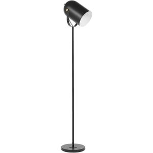 Staande lamp zwart 156 cm metalen klokvormige elegante moderne retro Stijl