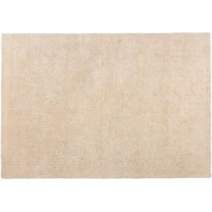 DEMRE - Shaggy vloerkleed - Beige - 160 x 230 cm - Polyester