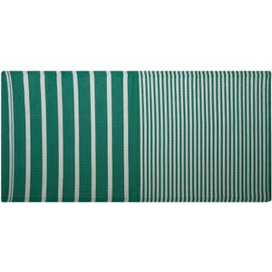 HALDIA - Outdoor Kleed - Groen - 90 X 180 cm - Polypropyleen