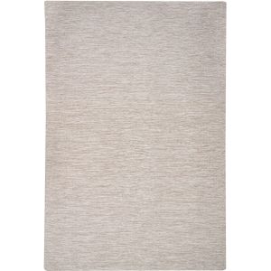 DERINCE - Laagpolig vloerkleed - Beige - 200 x 300 cm - Katoen