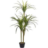 Beliani DRACAENA ANITA - Kunstplant - Groen - Kunststof