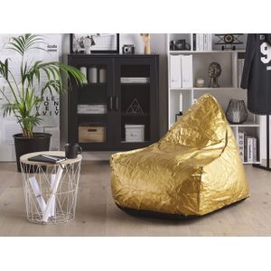 Moderne Zitzak Poef lounger zitting EPS vulling Goud Drop