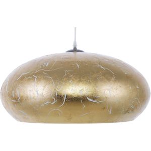 Hanglamp goud metaal vintage plafondlamp