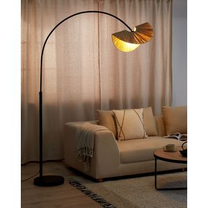 HERRON - Staande lamp - Naturel - Papier