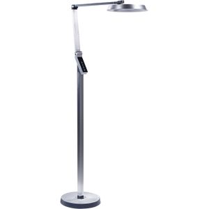 Vloerlamp LED Zilver Kunststof 170 cm Hoogte Dimbaar LCD Moderne verlichting Thuiskantoor