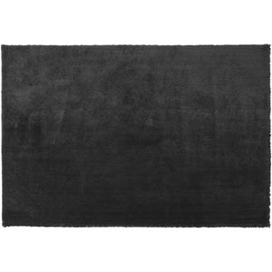 EVREN - Shaggy vloerkleed - Zwart - 140 x 200 cm - Polyester