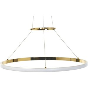 Hanglamp Goud Aluminium Ijzer Geintegreerde LED lampen Ring Vorm Hangend Modern Glamour Lampen