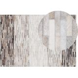 SINNELI - Laagpolig vloerkleed - Multicolor - 140x200 cm - Koeienhuid