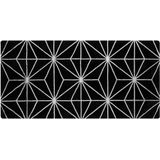 SIBEL - Laagpolig vloerkleed - Zwart - 80 x 150 cm - Viscose