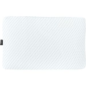 Kussen Memory Foam White Fabric Rechthoekig 55 x 35 cm Hardheid graad H2 Orthopedisch Ademend Slaapkamer