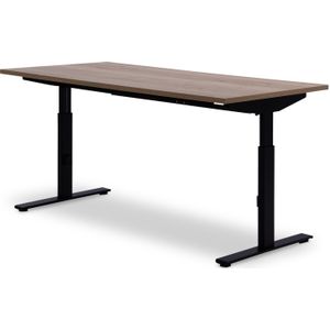 Recht bureau T-line Click 180 x 80 cm | Keuze uit 6 bladkleuren | 4 afmetingen | Voldoet aan de NEN 527 normering