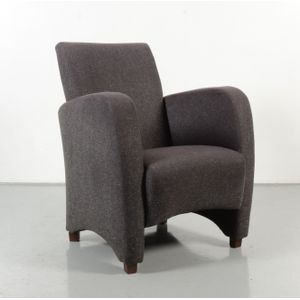 Frontseat fauteuil, antraciet, 4-poot onderstel |