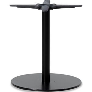 Los onderstel Metera Ø 40 cm | Geschikt voor bladen van max. Ø 80 cm | Uitgevoerd in zwart | 50 cm hoog
