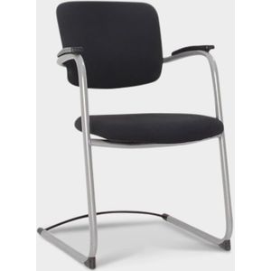 Vergaderstoel Ahrend 4230, zwart, slede frame ( opnieuw gestoffeerd ) |