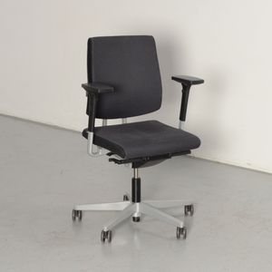 Sedus BD-100 bureaustoel, antraciet / zwart, 4D armleggers |