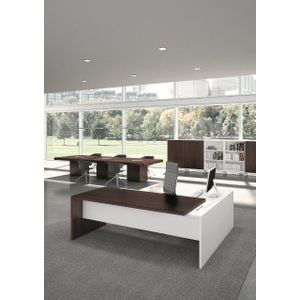 Directiebureau T45 Aanbouw links | Designproduct | Verkrijgbaar in 2 maten | Extra veel werkruimte