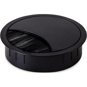 Kabeldop Shift 80 Zwart | Metaal | Inbouw | 80 mm