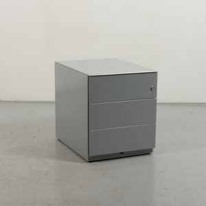 Verrijdbaar Ladeblok Officenow Aluminium 50 x 42 cm 3 Laden | Verrijdbaar | 3 laden