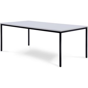 Tafel Budget-line 200 x 100 cm | Keuze uit 7 bladkleuren | Keuze uit 5 afmetingen | 75 cm hoog