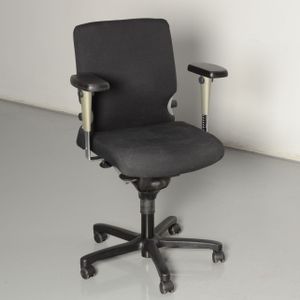 Haworth Comforto 77 bureaustoel , zwart,4D armleggers, |