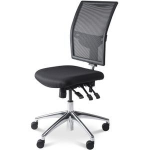 Bureau werkstoel Dylan Pro Zwart | Met meshrug uitgevoerd | Werkstoel | Met synchroonmechanisme