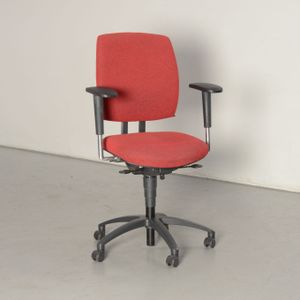 Drabert Entrada bureaustoel, rood, 4D armleggers |