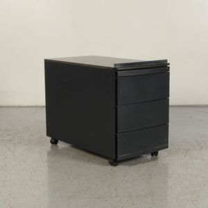 Verrijdbaar ladeblok Aspa Ypso Antraciet 59 x 41 x 75 cm 4 laden | Antraciet kleur | 4 laden | Metaal materiaal
