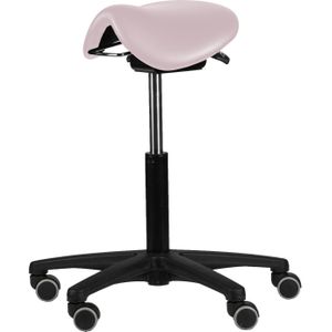 Zadelzit model 200 Lichtgrijs | Gasveer | zithoogte tot cm 69 | Kunstleder