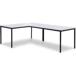 Hoekbureau Budget-line 240 x 160 cm | Keuze uit 6 bladkleuren | 3 afmetingen | Scherp geprijsd