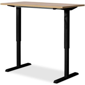 Zit-sta bureau Sky-line Home 120 x 60 cm | Tot 120,5 cm hoog | Keuze uit 3 compacte afmetingen | Elektrisch in hoogte instelbaar