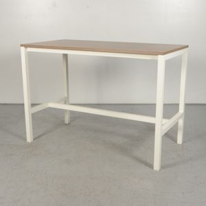 Hoge tafel Solidesk Bladkleur naar keuze 160 x 80 cm | Blad van melamine | Hoog model | Voldoende ruimte