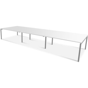 Vergadertafel Pro-line 640 x 160 cm | Extra lange Vergadertafel | Blad van melamine | 76 cm hoog