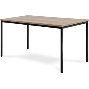 Recht bureau Budget-line Plus 180 x 80 cm | Keuze uit 6 bladkleuren | 4 afmetingen | Hoogte instelbaar