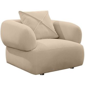 Fauteuil Ronan Beige | Waterafstotende eigenschappen | hoog zitcomfort | 3 kleur opties