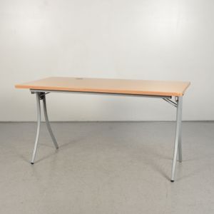 Bureau Vepa Kersen blad 140 x 70 cm Incl. kabeldop | Blad van melamine | Compact model | Incl. kabeldop