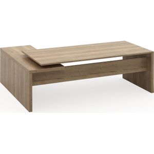 Directiebureau Manage IT 230 x 172 cm Rechts model | Verkrijgbaar in 3 kleuren | 230 x 172 cm | Extra veel werkruimte