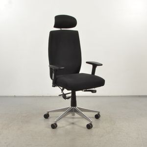 Bureaustoel Realspace Zwart Met hoofdsteun | Gestoffeerd | Incl. hoofdsteun | NEN1335