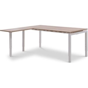 Hoekbureau Pro-line aanbouw 160 x 160 cm | Keuze uit 6 bladkleuren | 2 afmetingen | Handig aanbouwblad